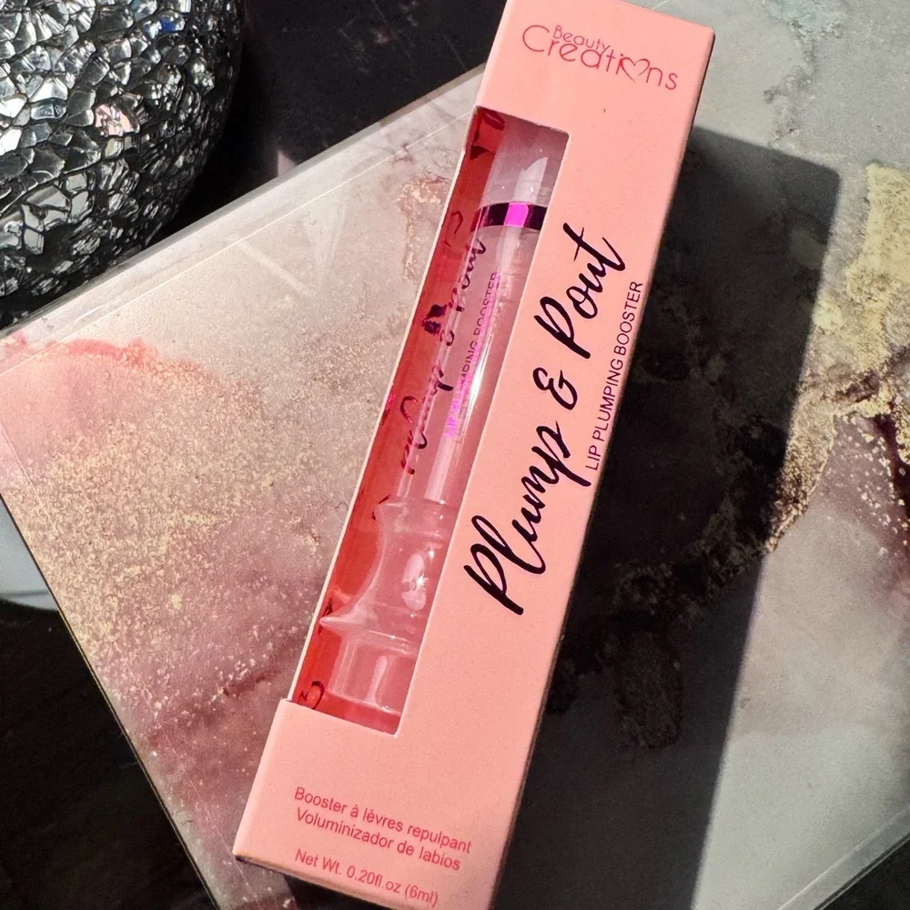 Beauty Creations Plump & Pout Lip Plumping Booster Gloss ‘Pink Lemonade’